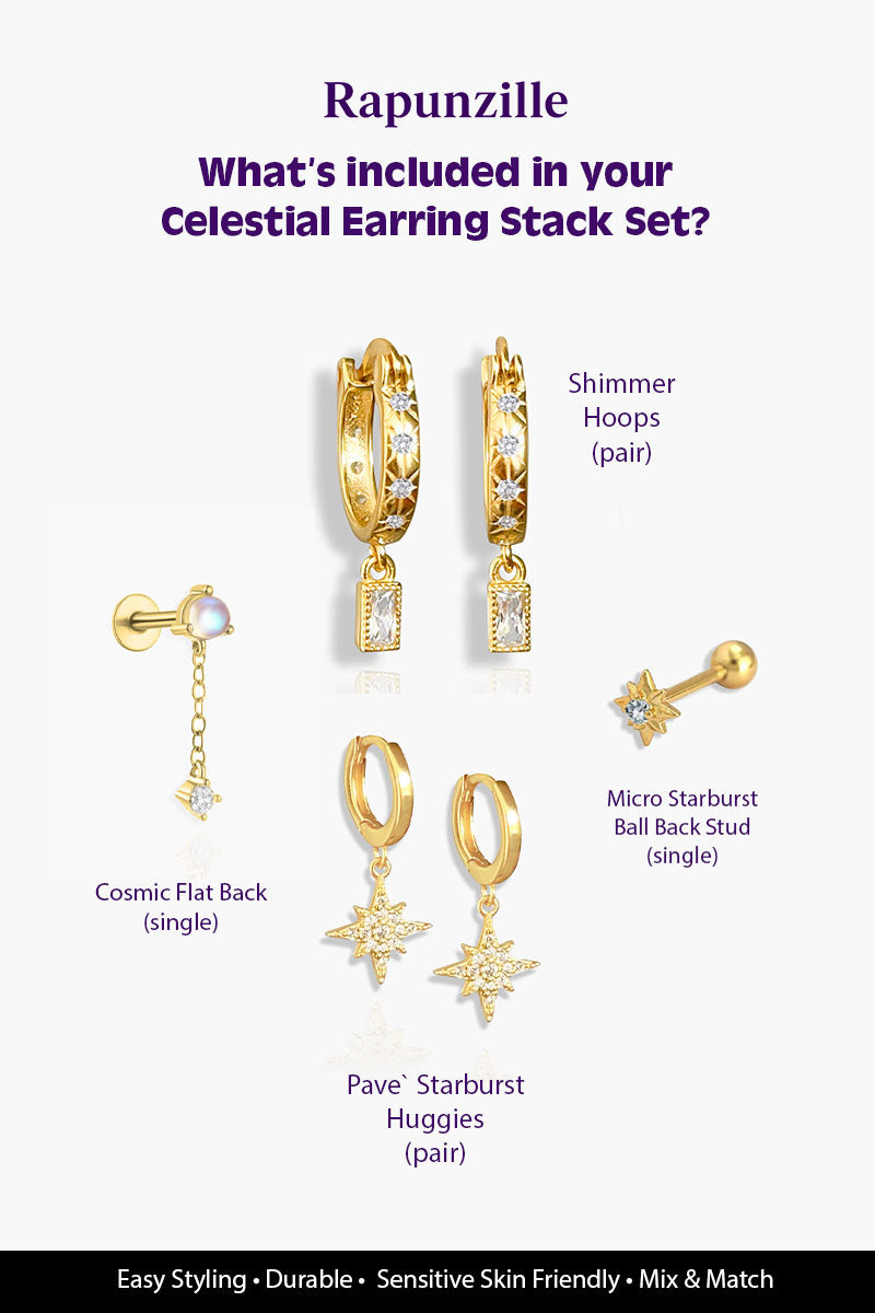 Celestial Earring Stack Set