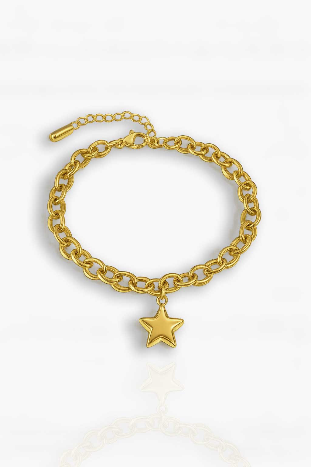 Chunky Star Bracelet - Gold