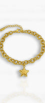 Chunky Star Bracelet - Gold