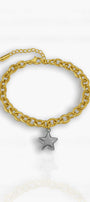 Chunky Star Bracelet - Two Toned