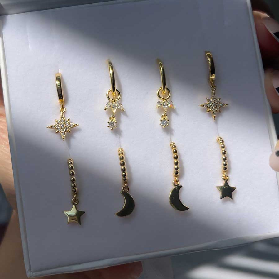 Constellation Earring Stack Set