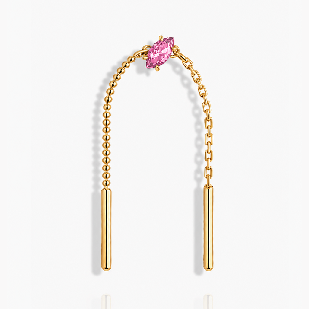 Barbe à papa - Fil d'oreille Marquise Rose