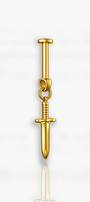 Dainty Dagger | Vertical Helix OR Hidden Helix Earring