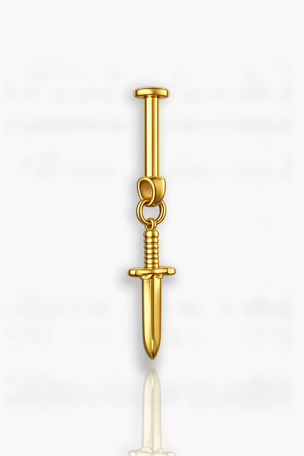 Dainty Dagger | Vertical Helix OR Hidden Helix Earring