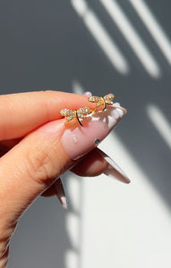 Petite Dragonfly Studs