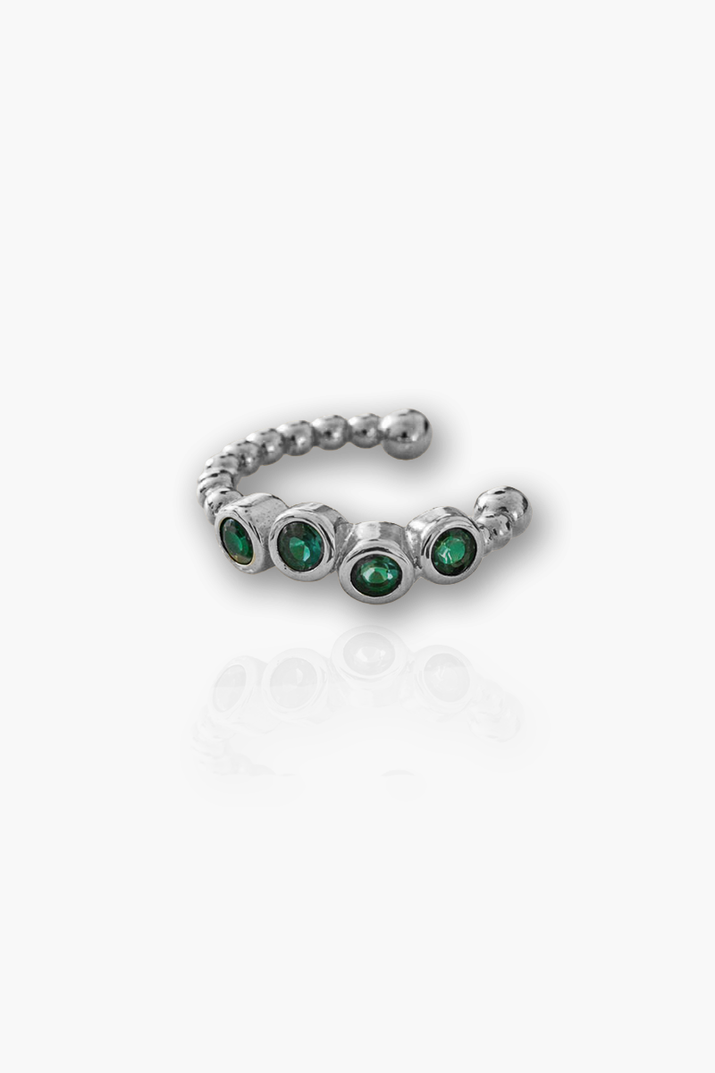 Emerald Green - Envious Ear Cuff (single)