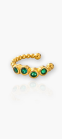 Emerald Green - Envious Ear Cuff (single)