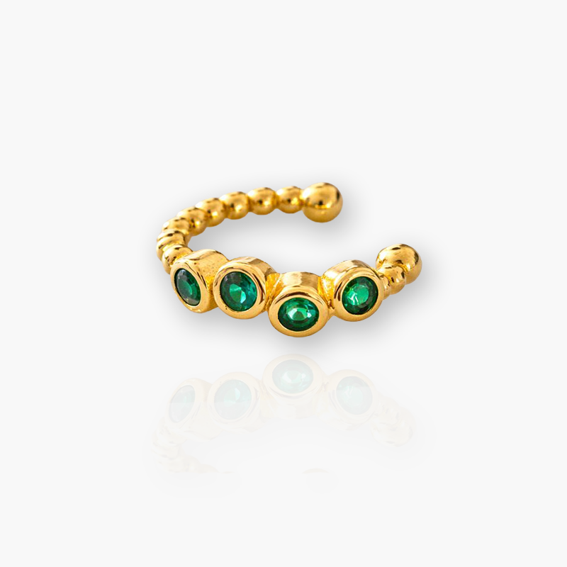 Emerald Green - Envious Ear Cuff (single)