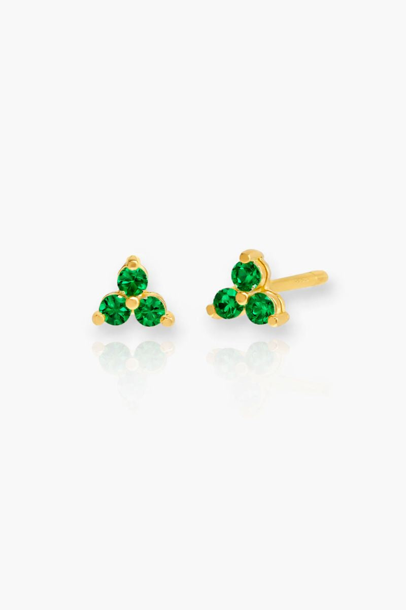 Emerald Green - Twinkle Studs