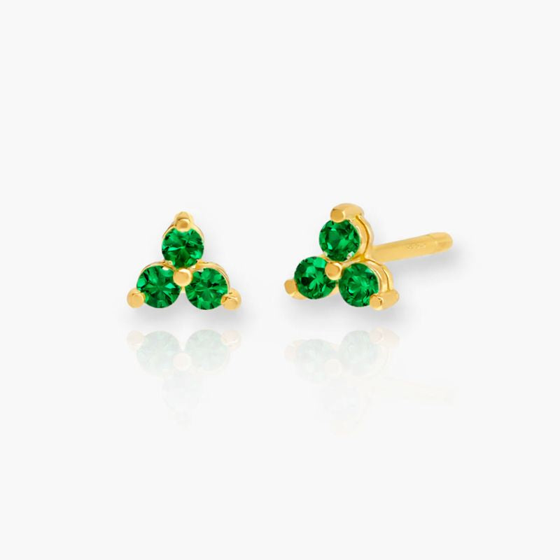 Emerald Green - Twinkle Studs