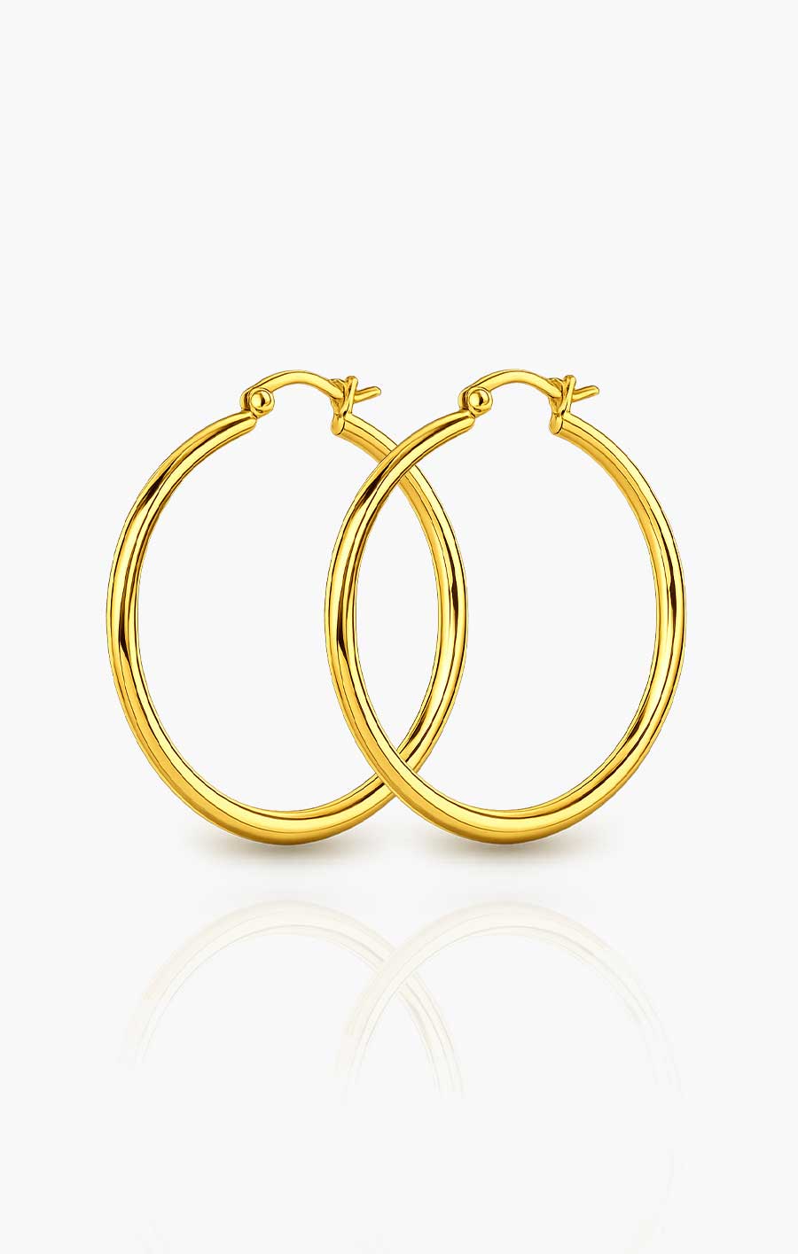 Everyday Ultra Thin Hoops - 40mm (Large)