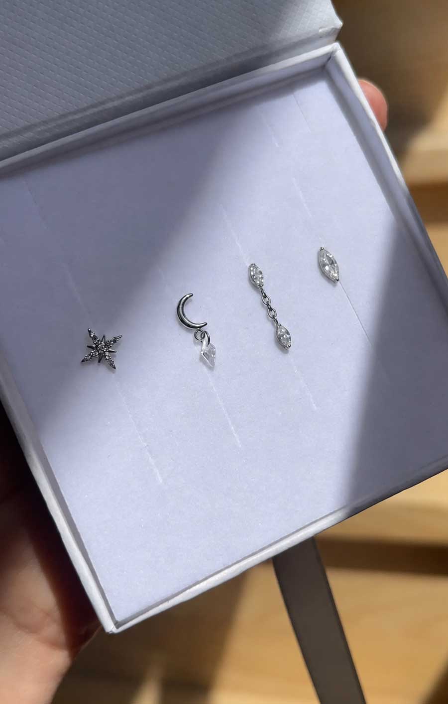 SOLD OUT | Flat Backs Mystery Pack | Implant Grade Titanium ASTM F 136  (24 HOURS ONLY)