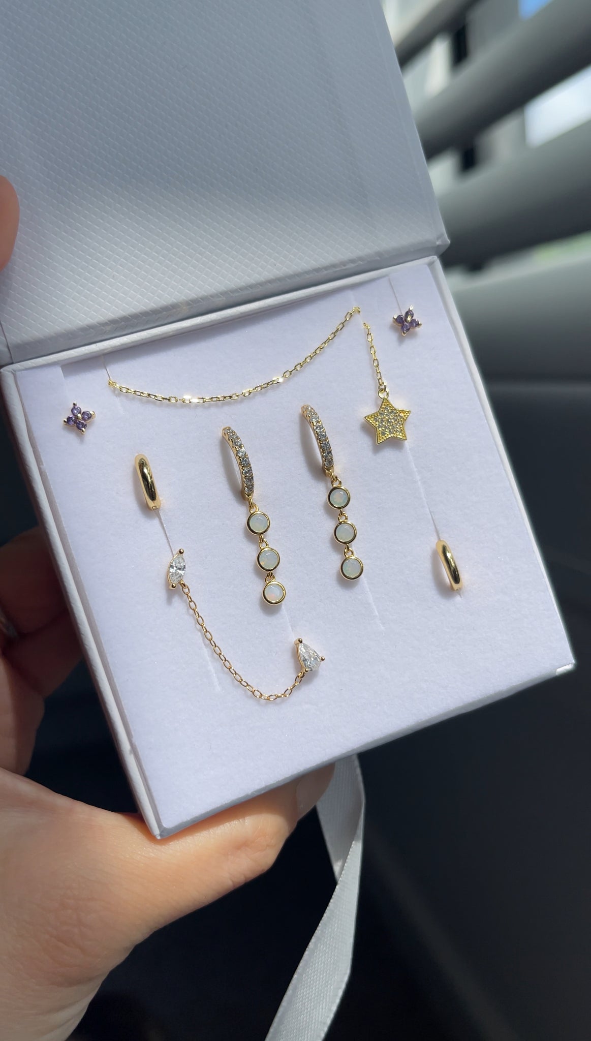 Pretty Pastel Earring Stack Set