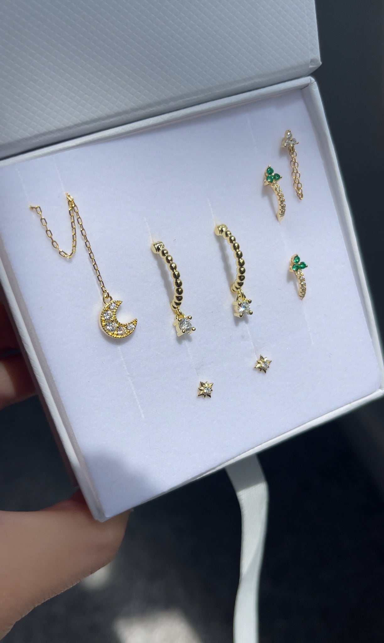 Grinch-Proof Earring Stack Set
