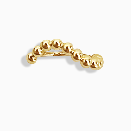 Glaze Beaded Cartilage Hoop