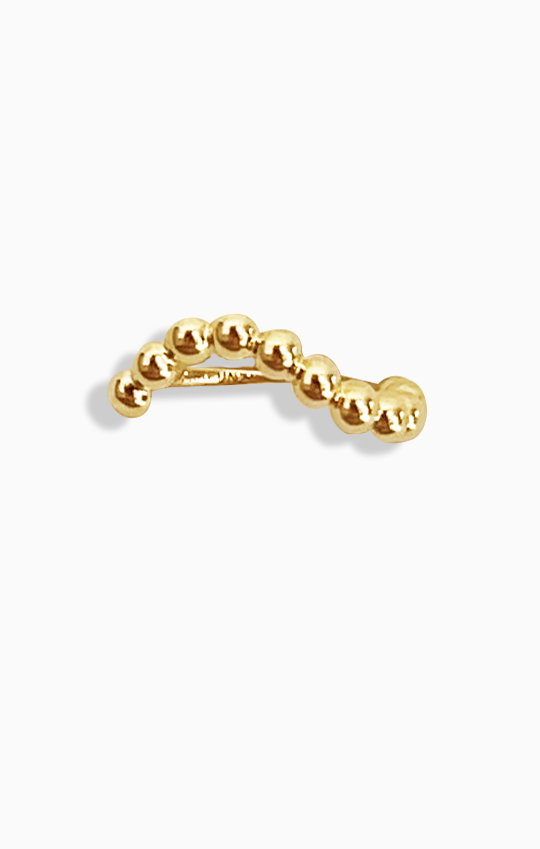 Glaze Beaded Cartilage Hoop