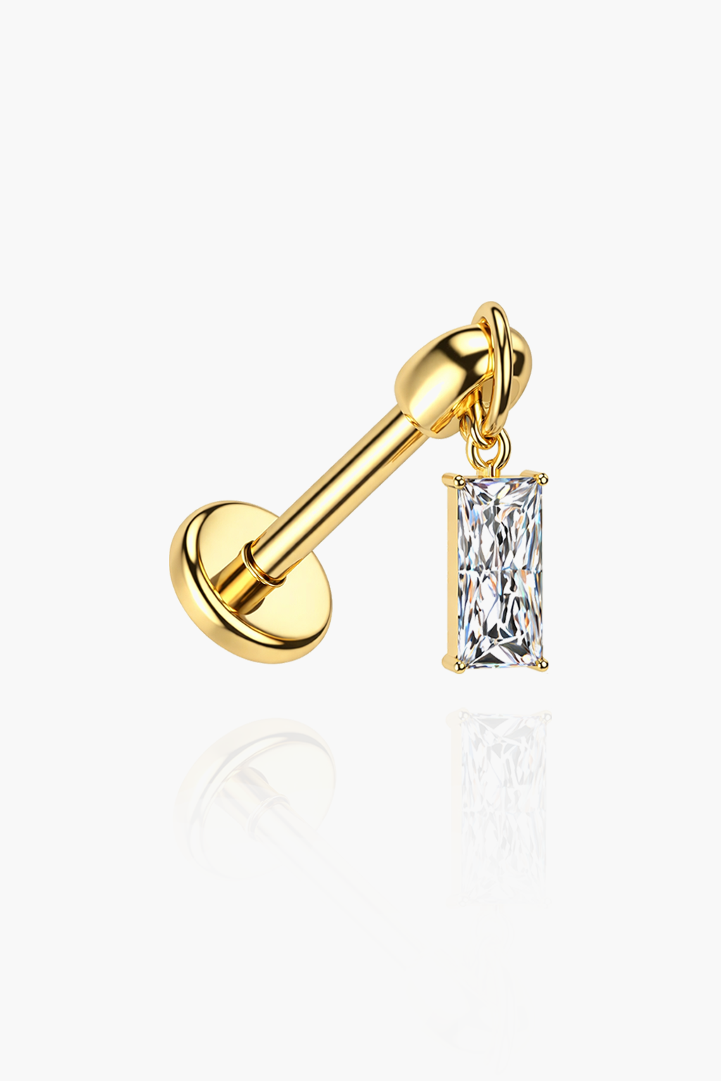 Halo Haze | Vertical Helix OR Hidden Helix Earring