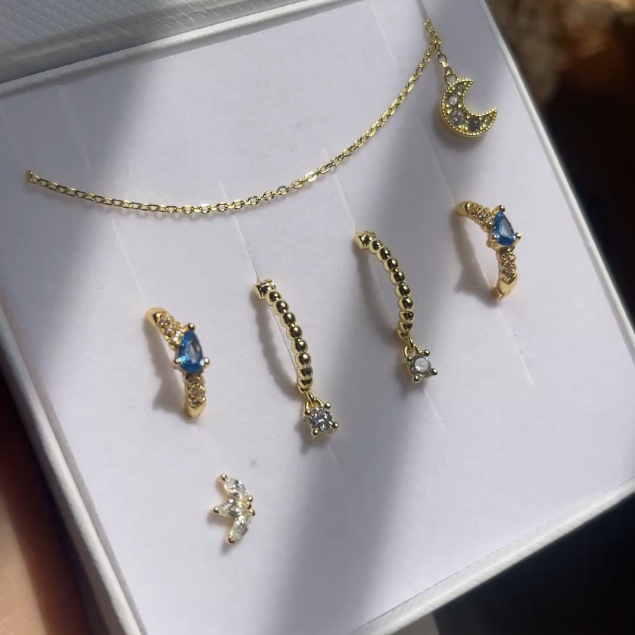 Salty Splash Earring Stack Set