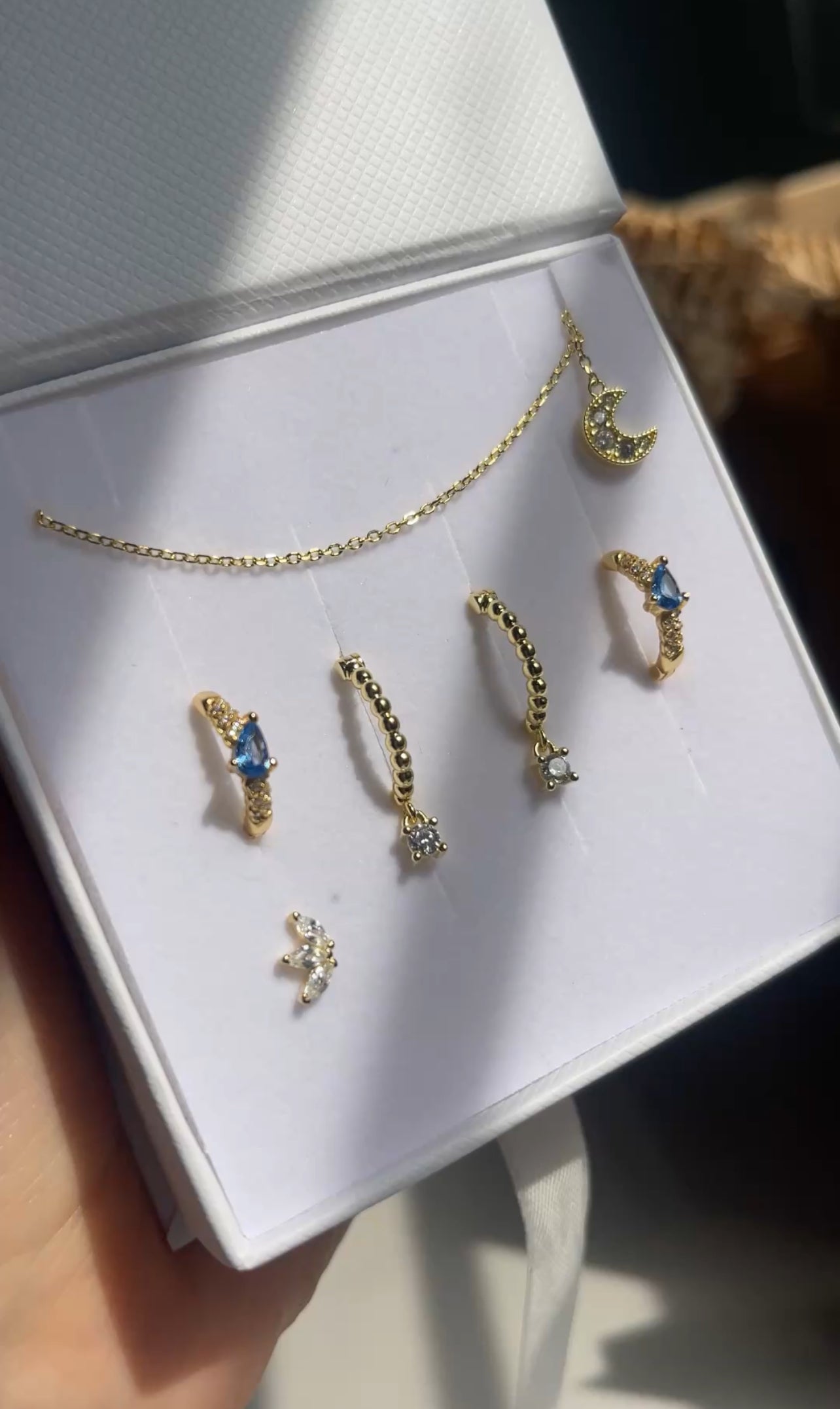 Salty Splash Earring Stack Set