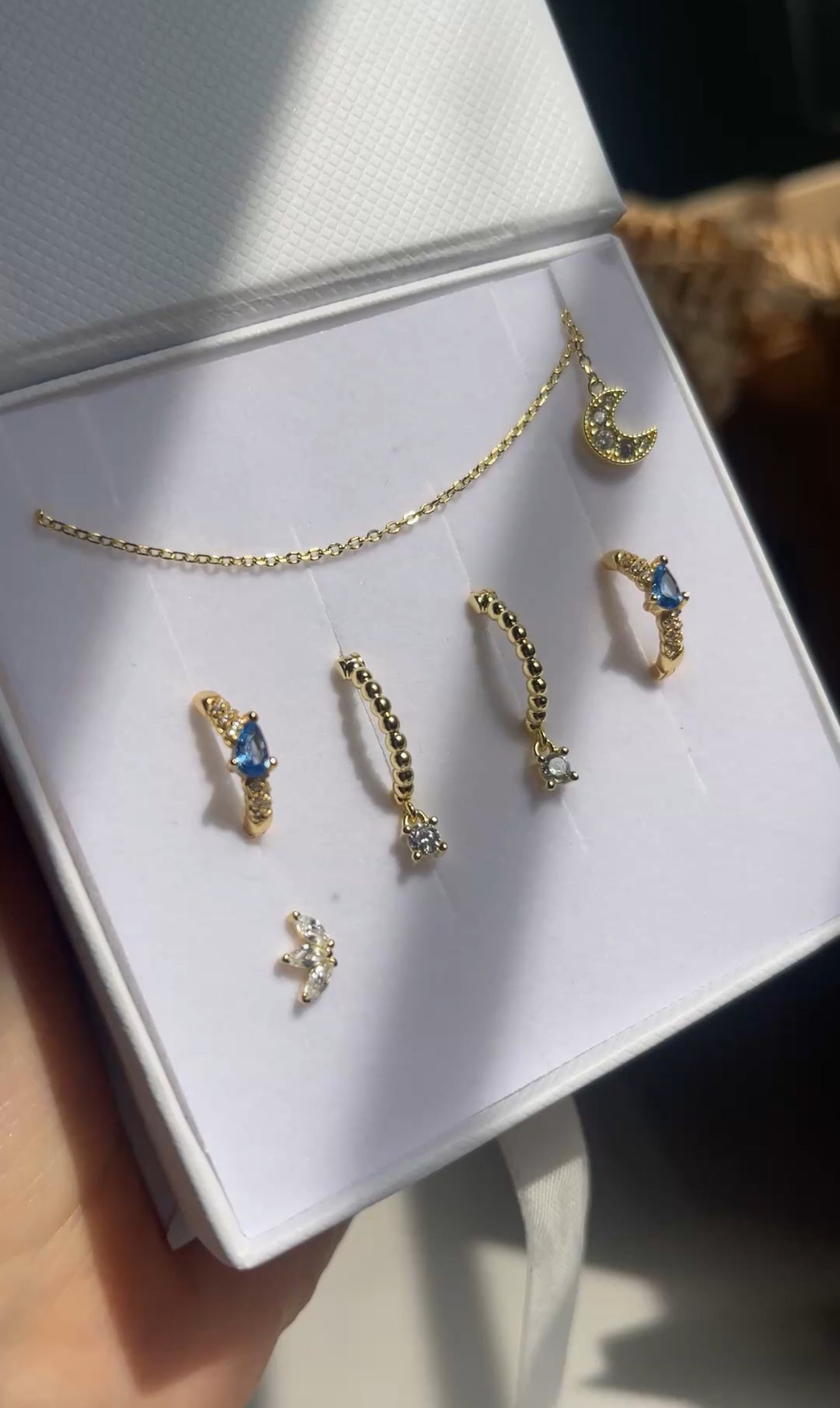 Salty Splash Earring Stack Set