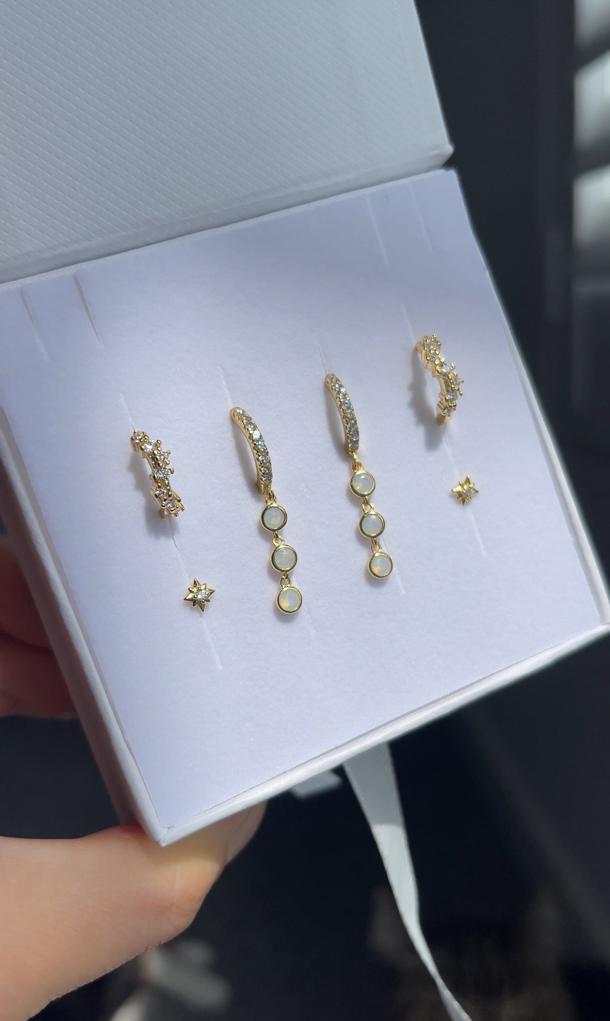 Santa Baby Earring Stack Set