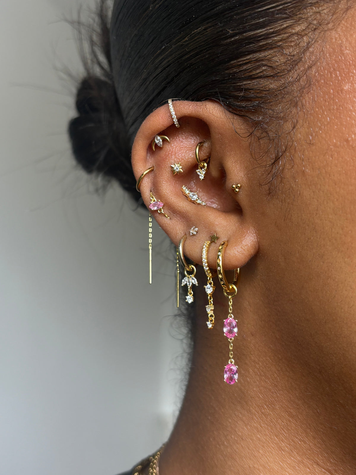 Cotton Candy - Marquise Pink Threader