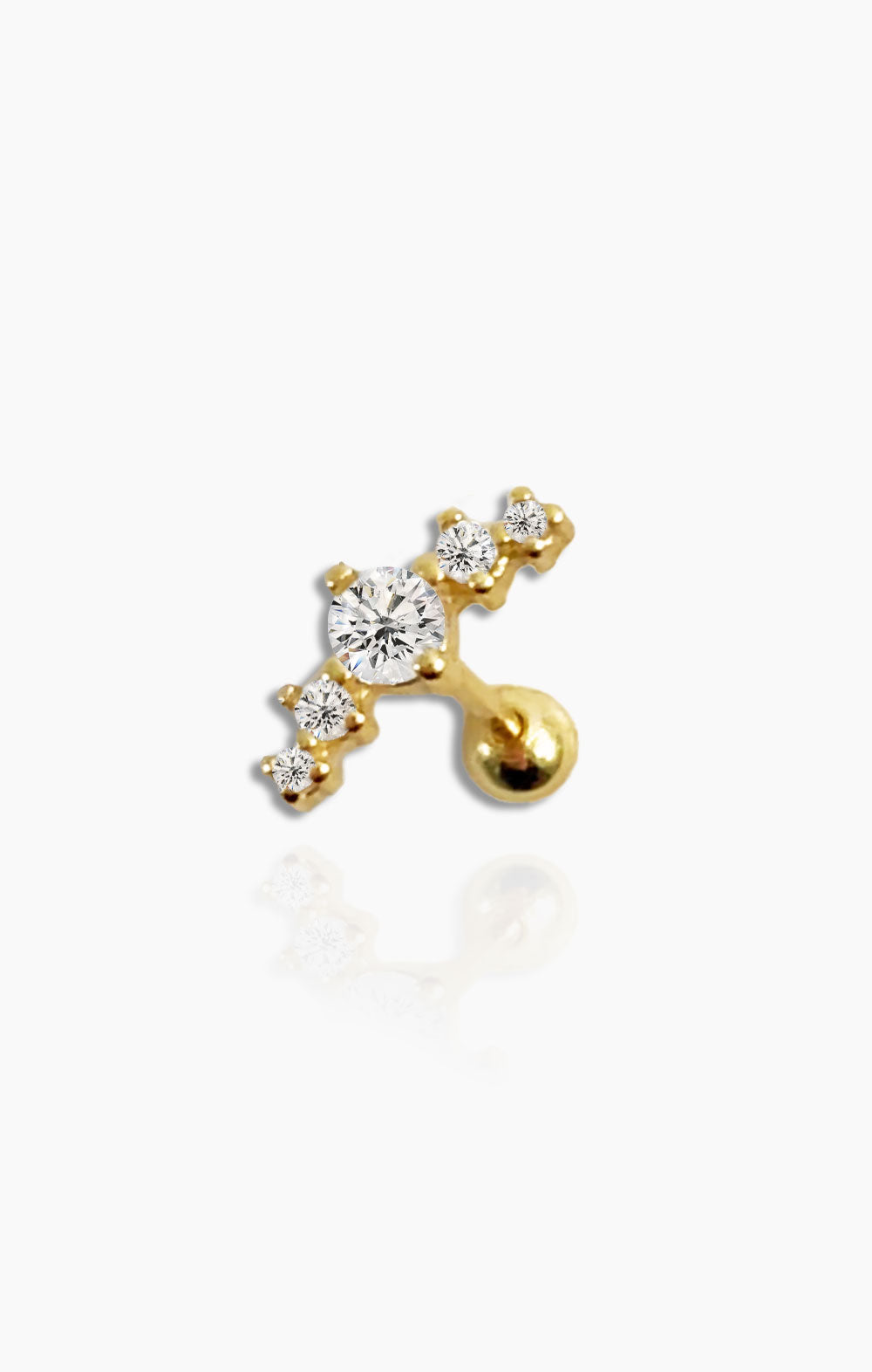Mercury Ball Back Stud (Single)