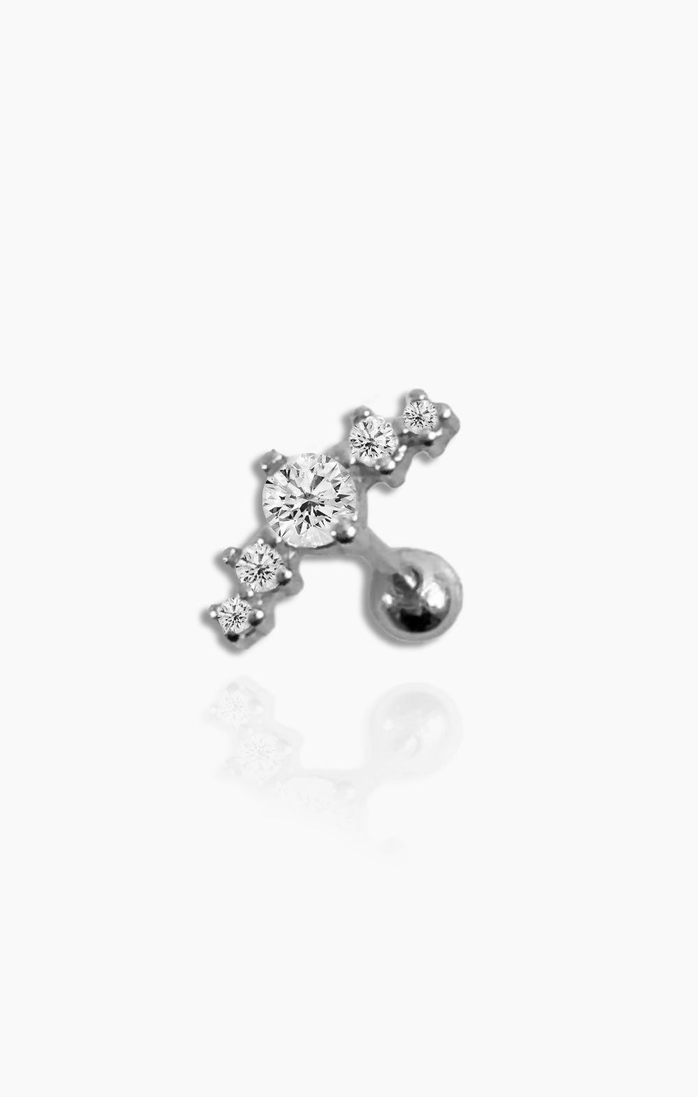 Mercury Ball Back Stud (Single)