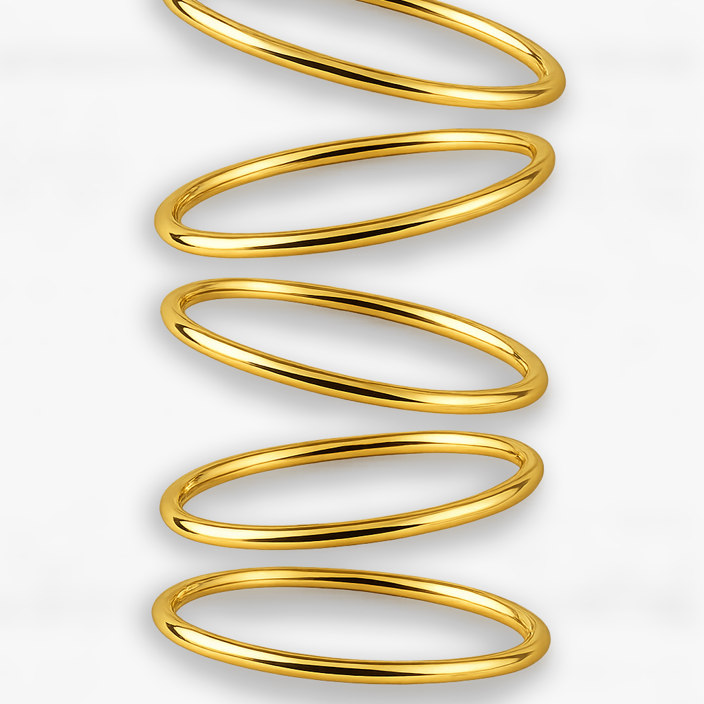 Plain Bangle Bundle | Water Proof