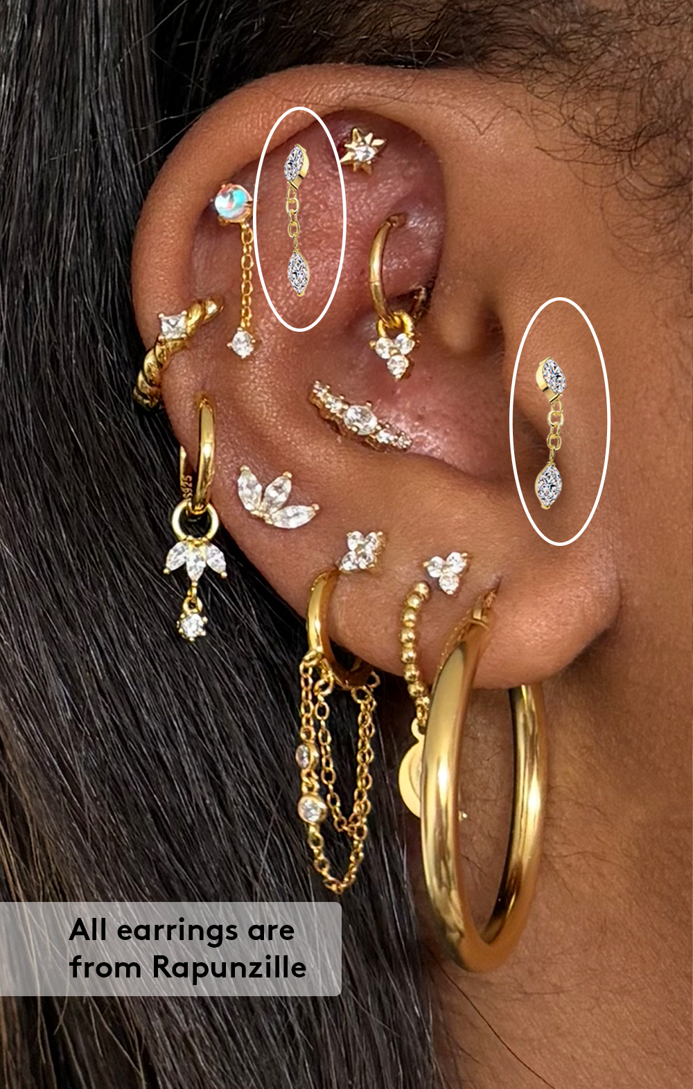 Angelica Chain Flat Back (single)