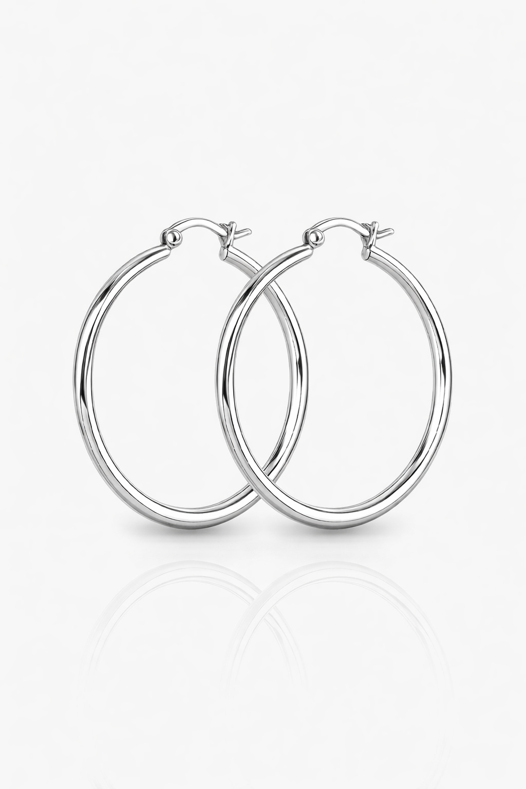 Everyday Ultra Thin Hoops - 40mm (Large)