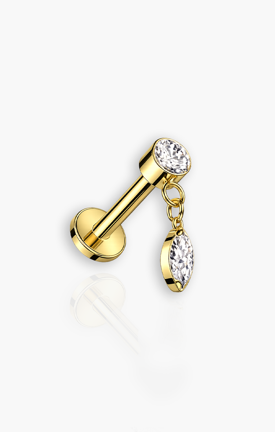 Sparkle Drop Flat Back (single)