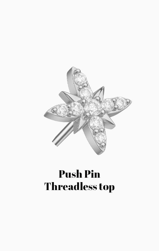 Starburst Flat Back (single)
