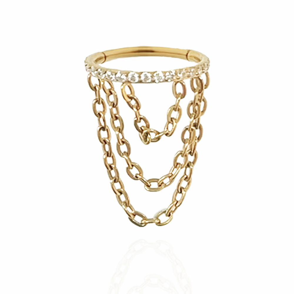 Triple Chain Reaction Cartilage Hoop