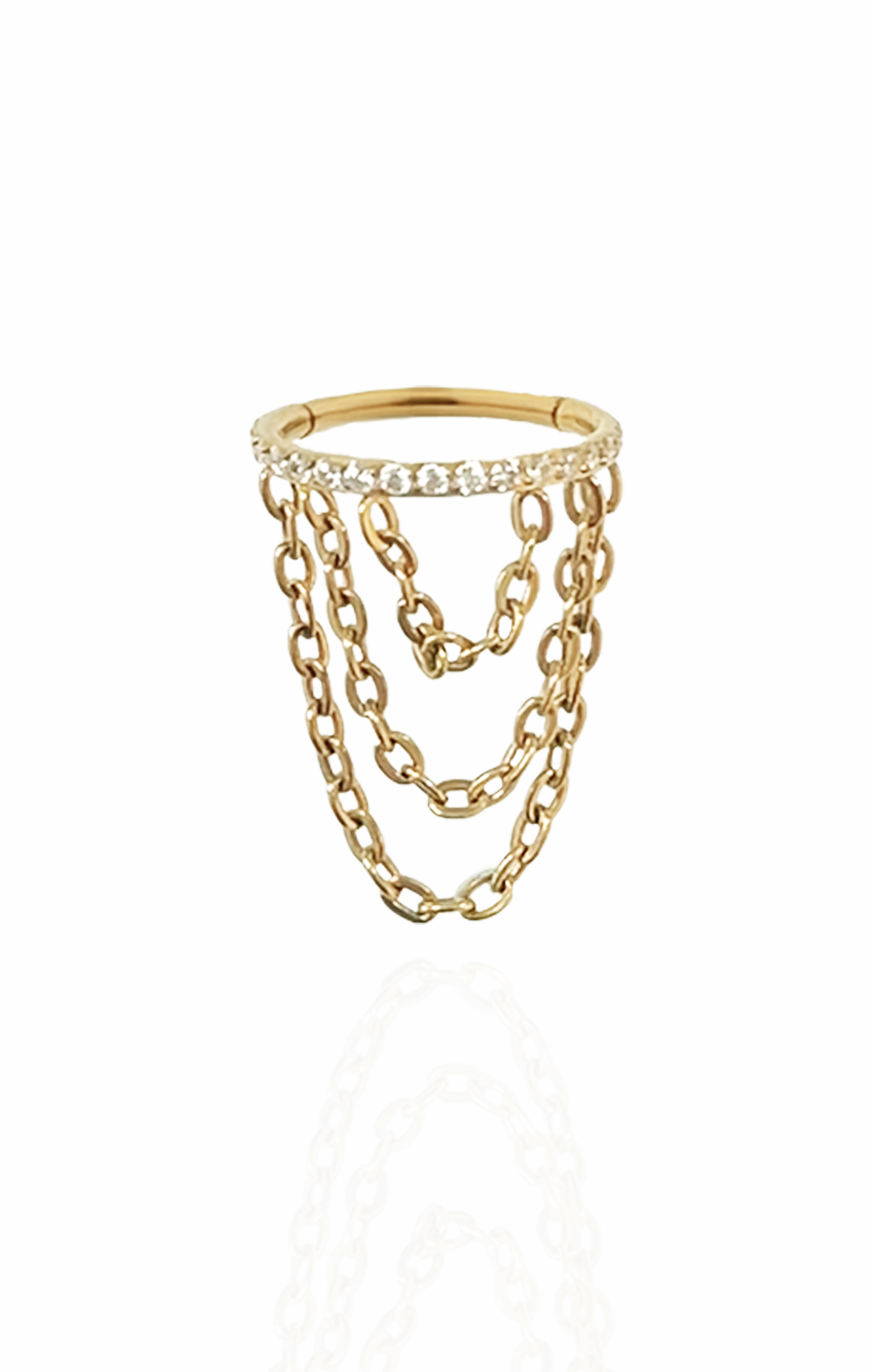 Triple Chain Reaction Cartilage Hoop