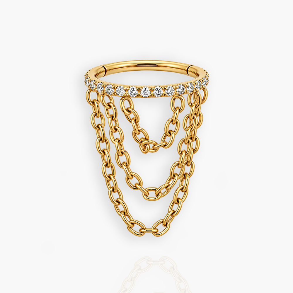 Triple Chain Reaction Cartilage Hoop