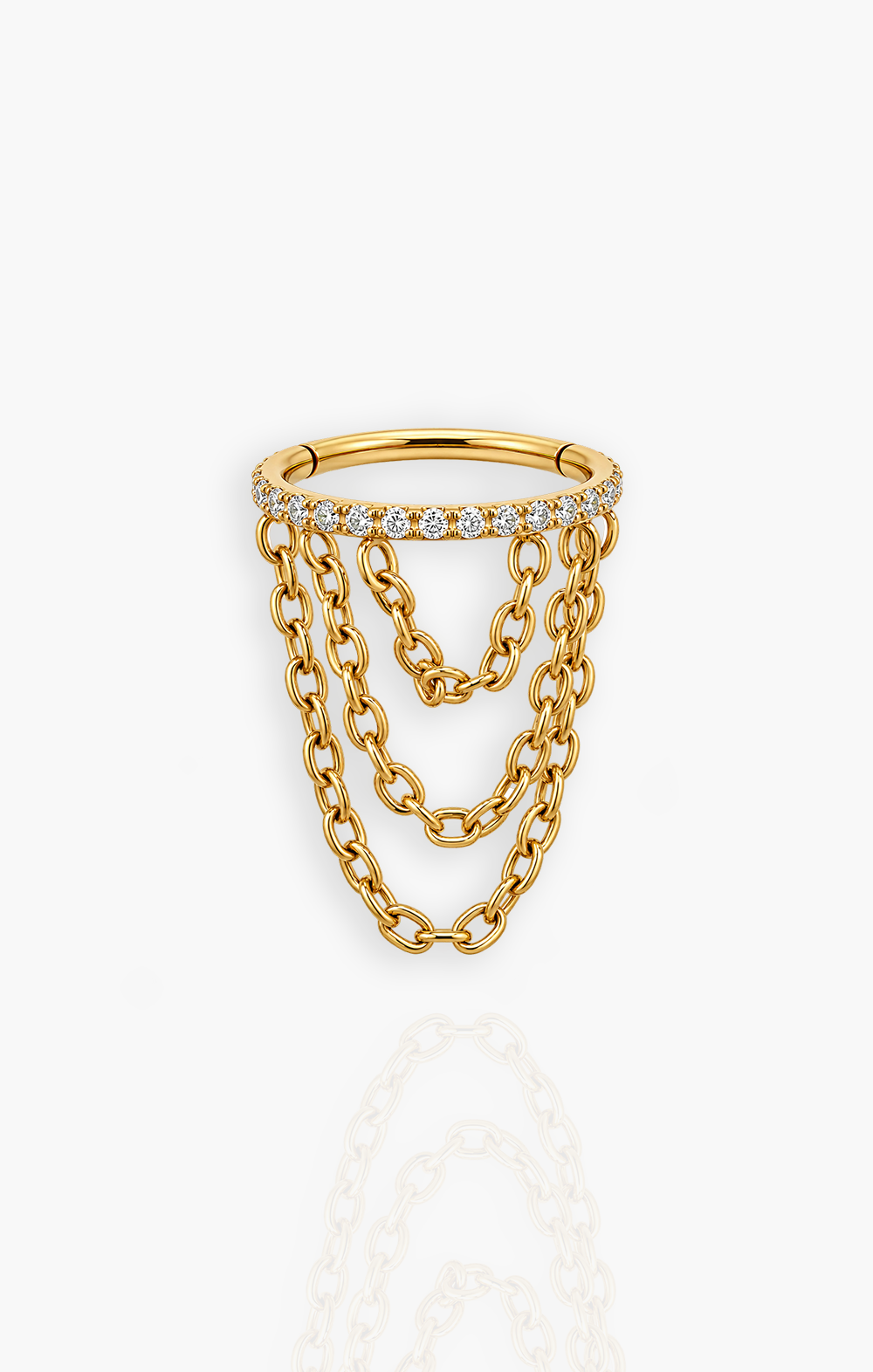 Triple Chain Reaction Cartilage Hoop