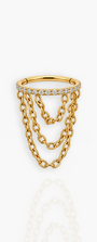 Triple Chain Reaction Cartilage Hoop