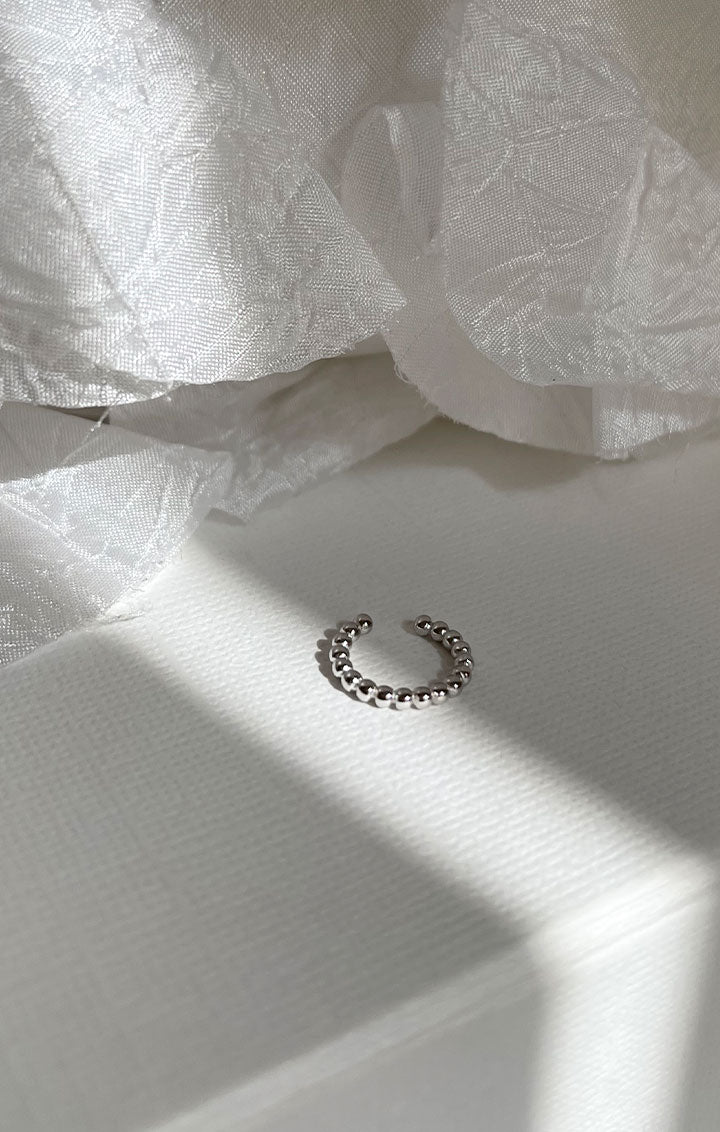 Ball Ear Cuff - Faux Helix & Conch Piercing (Single)