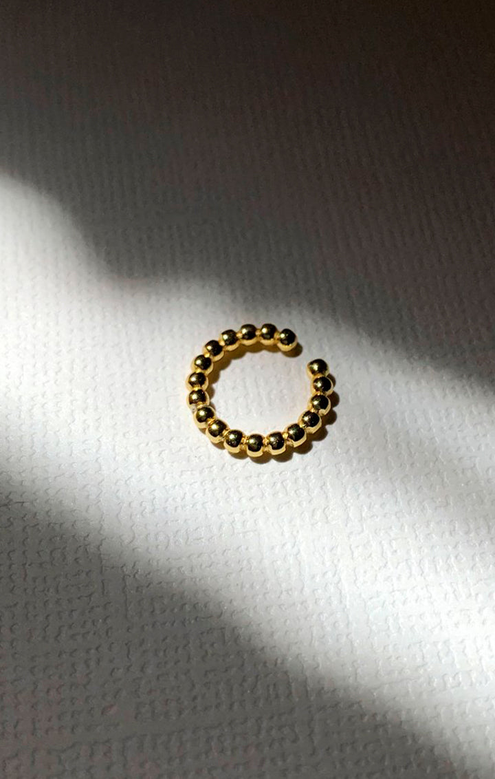 Ball Ear Cuff - Faux Helix & Conch Piercing (Single)