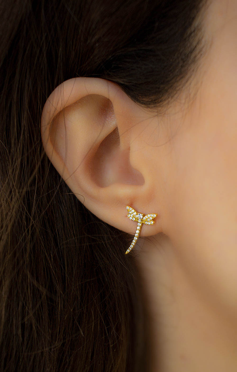 Dragonfly Ear Climbers (Pair)