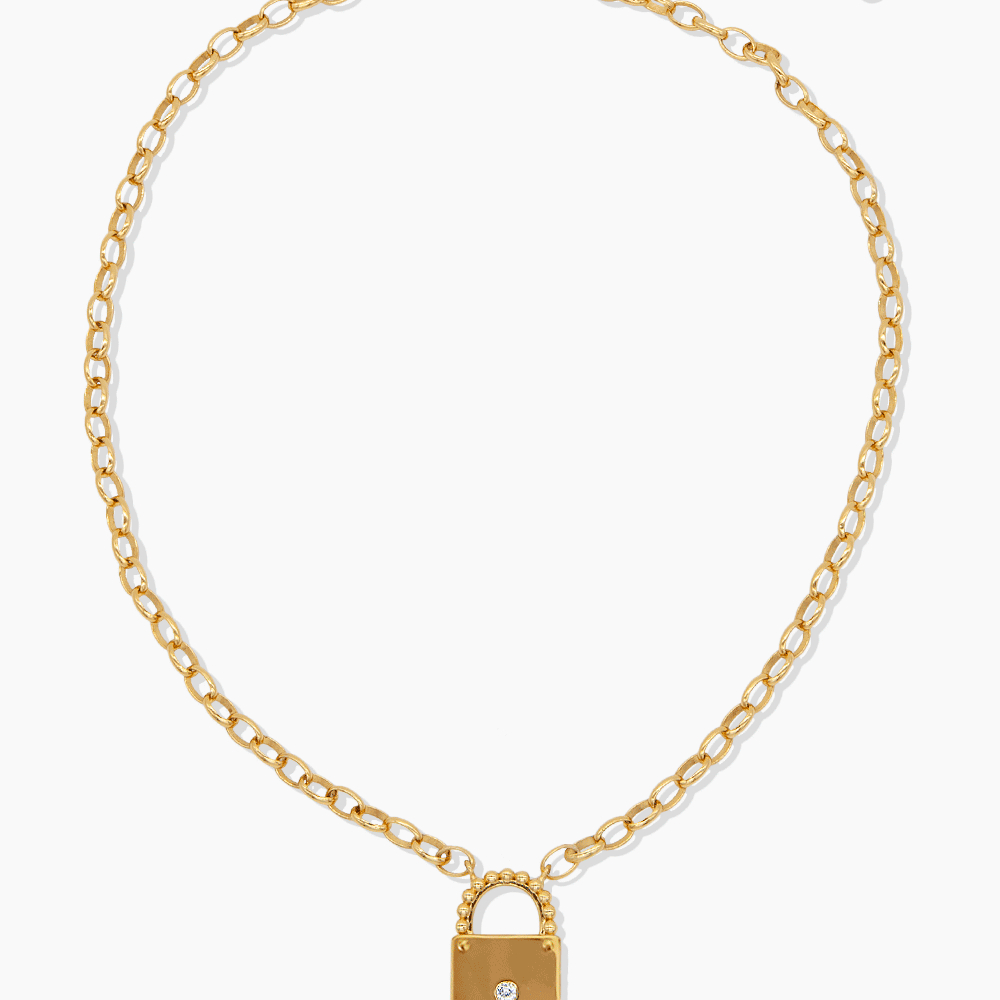 Verona Lock Necklace