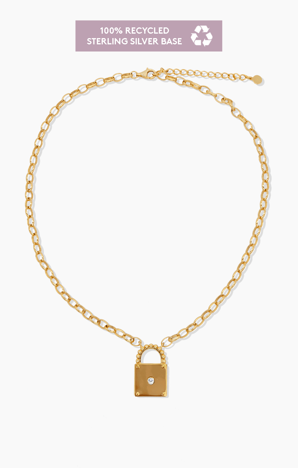 Verona Lock Necklace