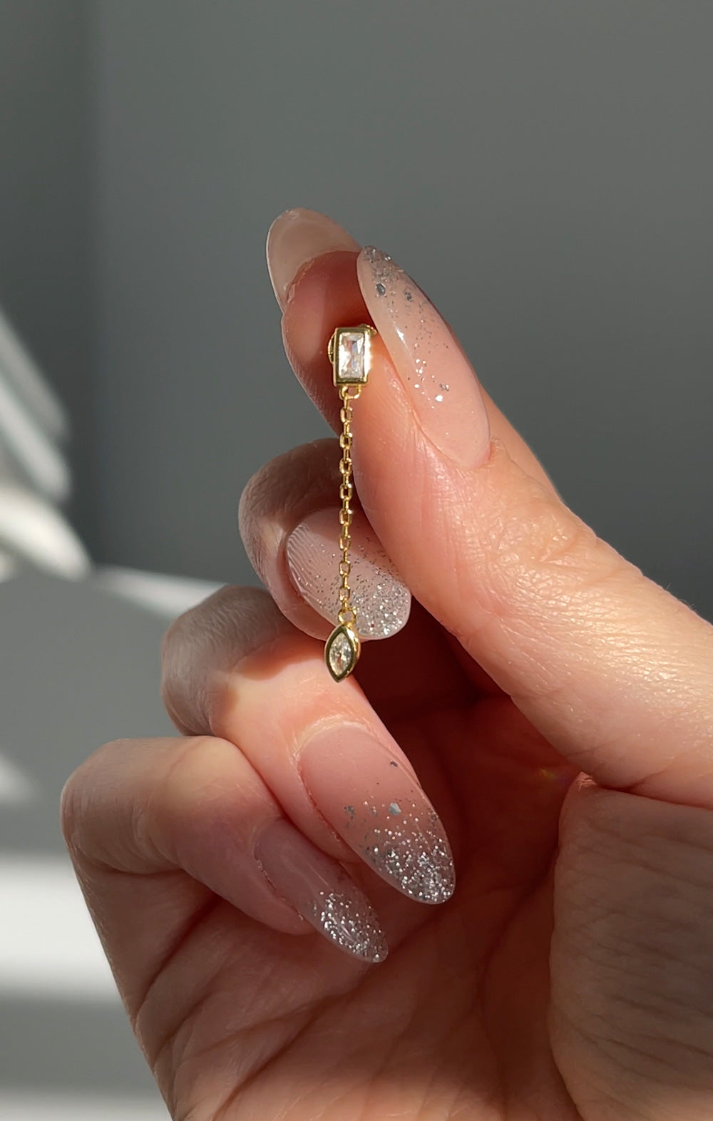 Teardrop Studs