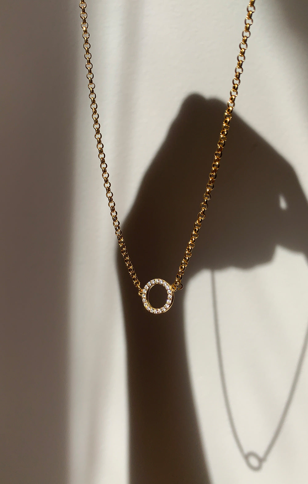 Next Chapter - Open Circle CZ Necklace