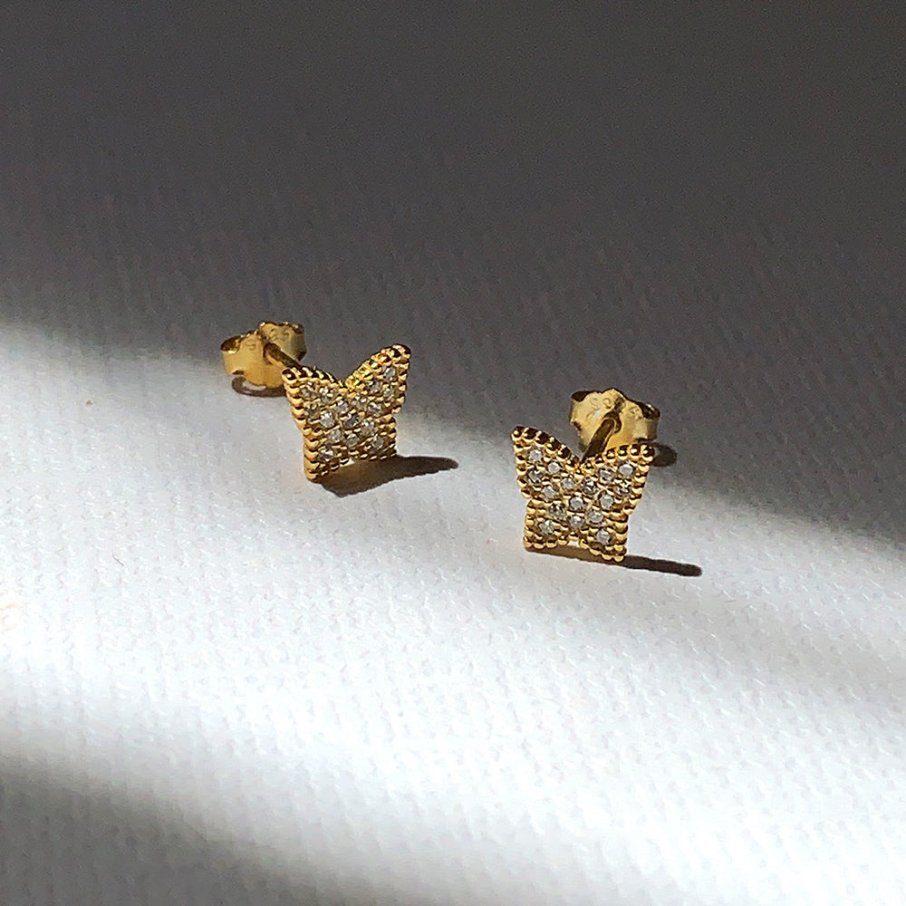 Petite Wings - Stud Earrings