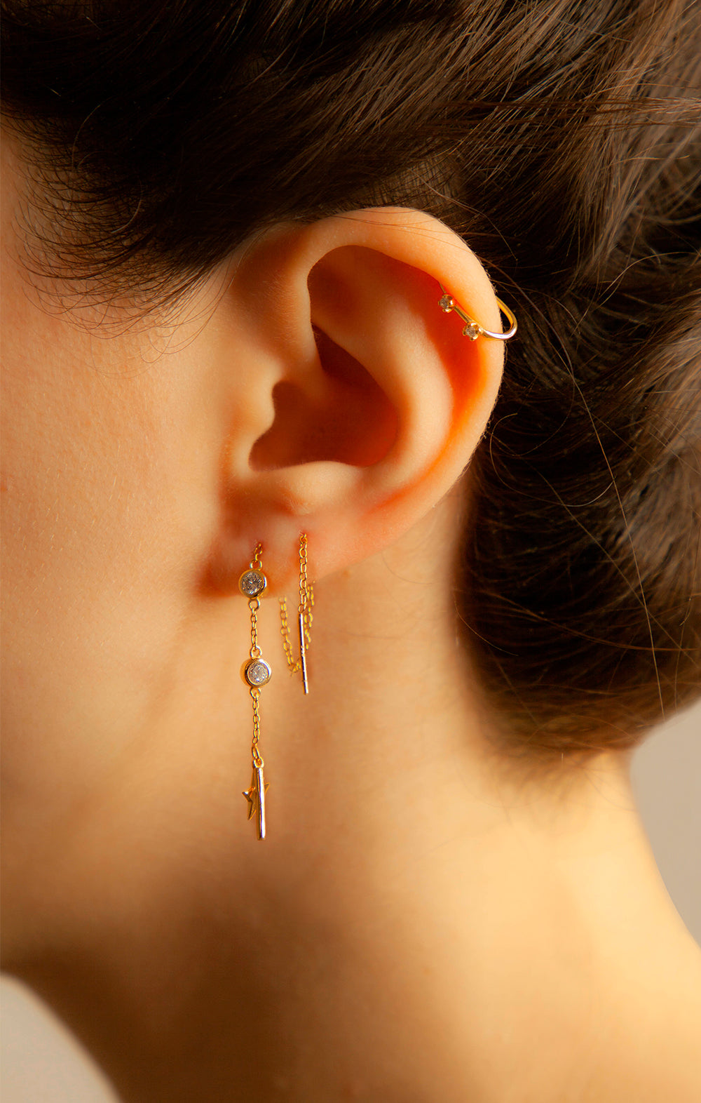 Star Struck Ear Threaders