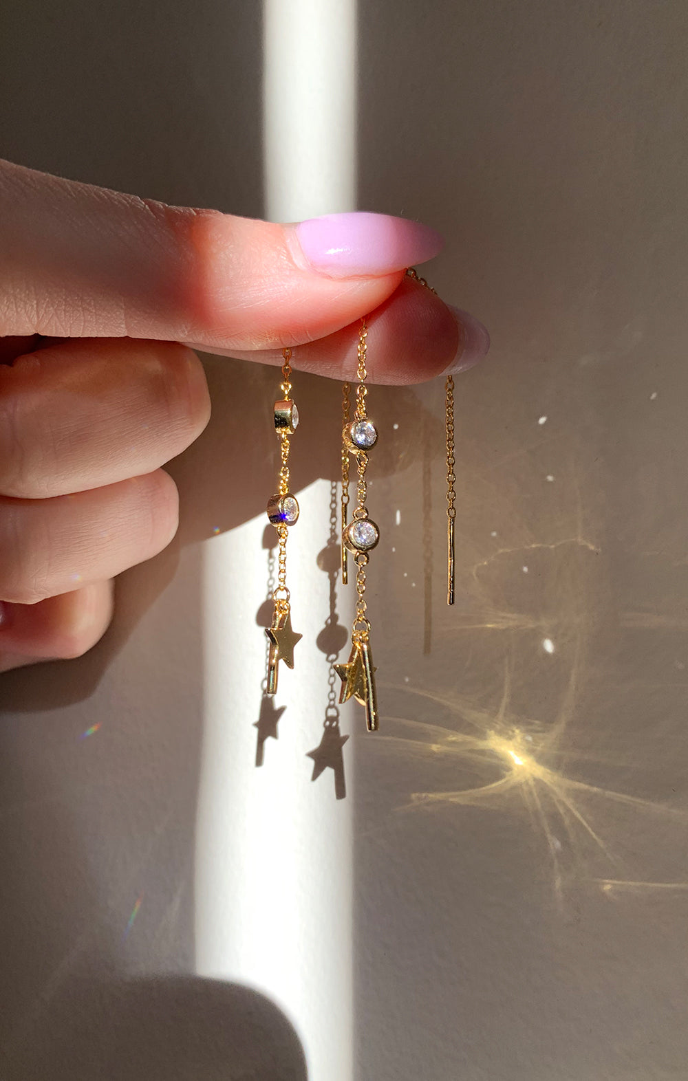 Star Struck Ear Threaders
